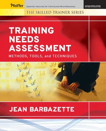 Cover of Training Needs Assessment