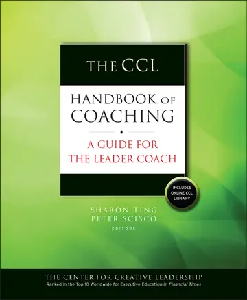 Cover of The Ccl Handbook of Coaching