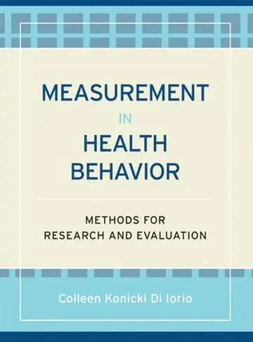Cover of Measurement in Health Behavior