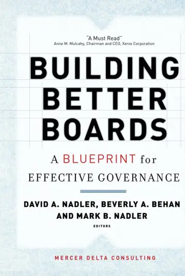 Cover of Building Better Boards