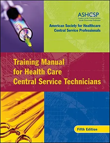 Cover of Training Manual for Health Care Central Service Technicians