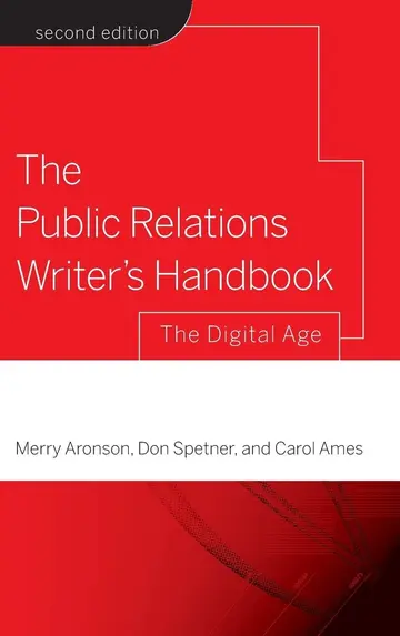 Cover of The Public Relations Writer's Handbook