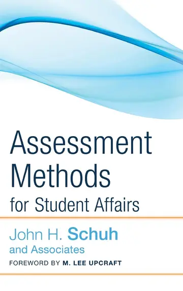Cover of Assessment Methods for Student Affairs