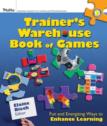 Cover of The Trainer's Warehouse Book of Games