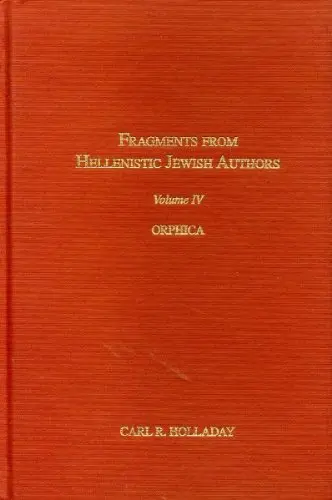 Cover of Fragments from Hellenistic Jewish Authors