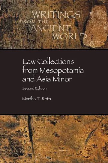 Cover of Law Collections from Mesopotamia and Asia Minor