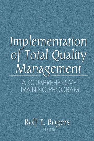 Cover of Implementation of Total Quality Management