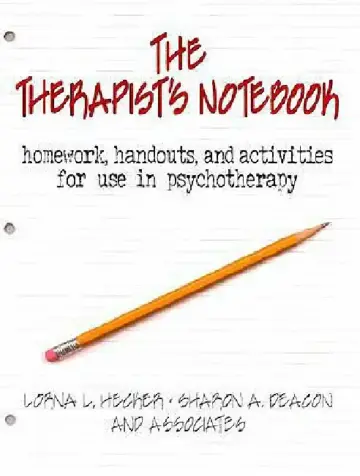 Cover of The Therapist's Notebook