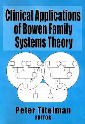Cover of Clinical Applications of Bowen Family Systems Theory