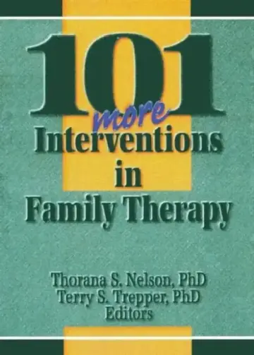 Cover of 101 More Interventions in Family Therapy