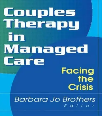 Cover of Couples Therapy in Managed Care