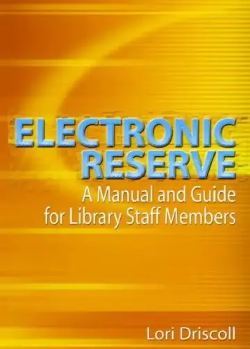 Cover of Electronic Reserve