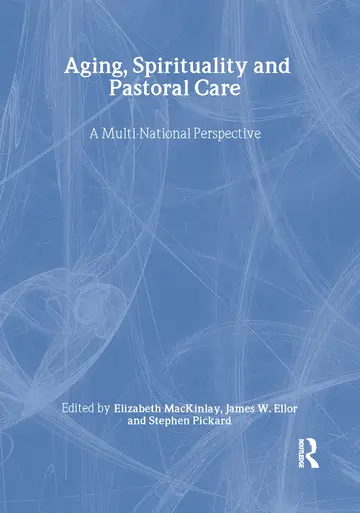 Cover of Aging, Spirituality, and Pastoral Care