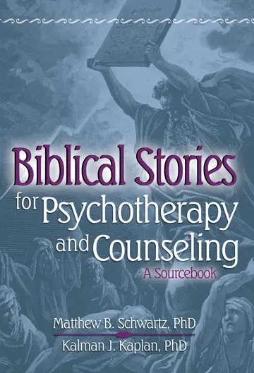 Cover of Biblical Stories for Psychotherapy and Counseling