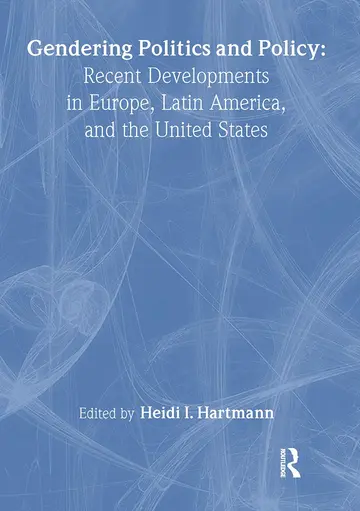 Cover of Gendering Politics and Policy