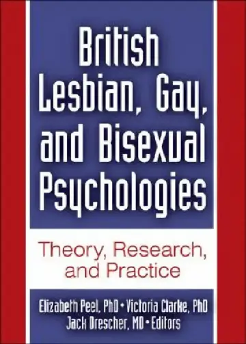 Cover of British Lesbian, Gay, and Bisexual Psychologies
