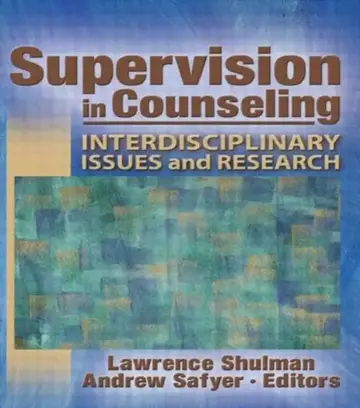 Cover of Supervision in Counseling