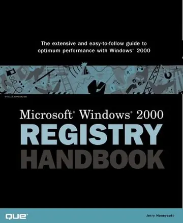 Cover of Microsoft Windows 2000 Registry Handbook