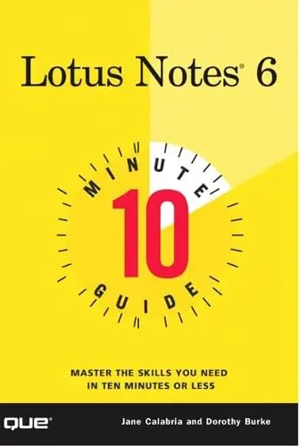 Cover of 10 Minute Guide to Lotus Notes 6