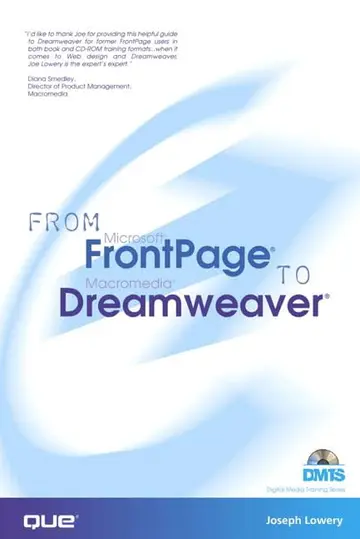 Cover of From Frontpage to Dreamweaver