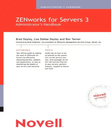 Cover of Novell ZENworks for Servers 3 Administrator's Handbook
