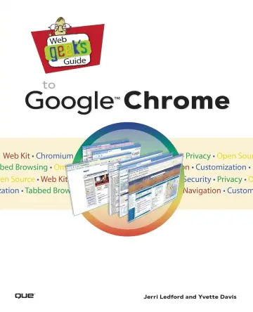 Cover of Web Geek's Guide to Google Chrome