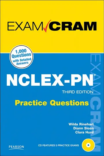 Cover of NCLEX-PN Practice Questions Exam Cram