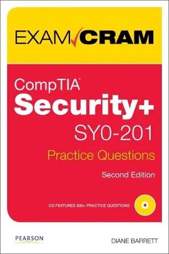 Cover of CompTIA Security+ SY0-201 Practice Questions Exam Cram
