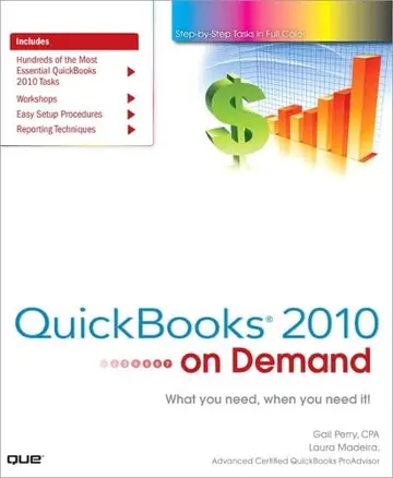 Cover of QuickBooks 2010 on Demand