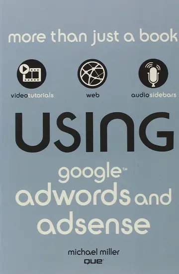 Cover of Using Google AdWords and AdSense