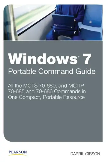 Cover of Windows 7 Portable Command Guide