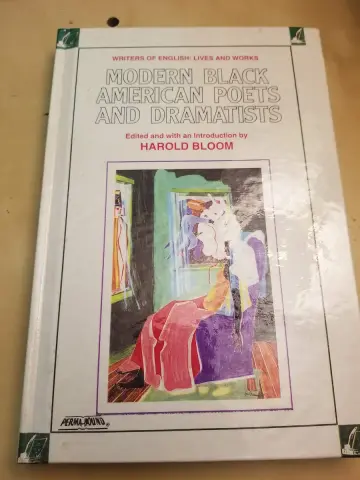 Cover of Modern Black American Poets and Dramatists