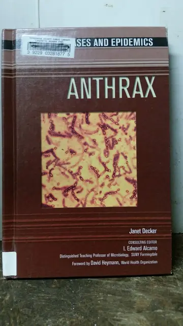 Cover of Anthrax