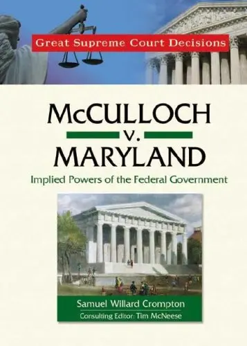 Cover of Mcculloch v. Maryland