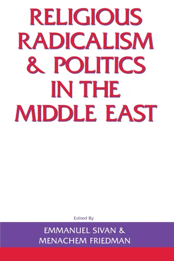 Cover of Religious Radicalism and Politics in the Middle East