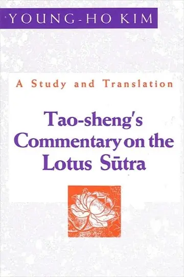 Cover of Tao-Sheng's Commentary on the Lotus Sūtra