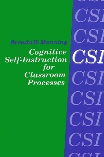 Cover of Cognitive Self-Instruction (CSI) for Classroom Processes