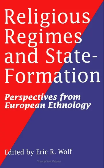 Cover of Religious Regimes and State Formation