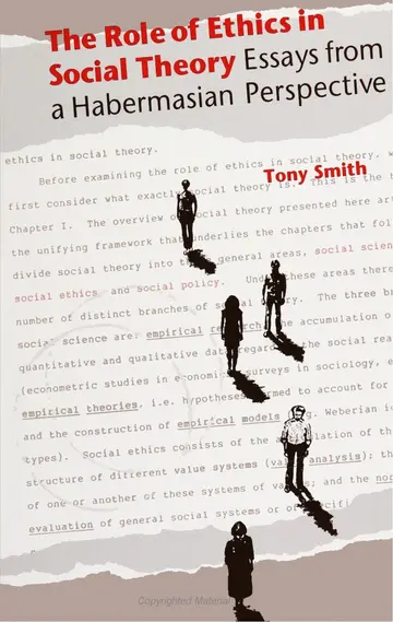 Cover of The Role of Ethics in Social Theory