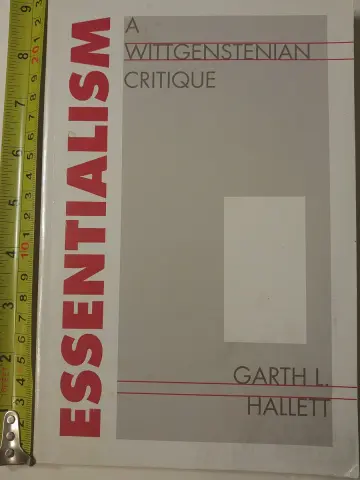 Cover of Essentialism