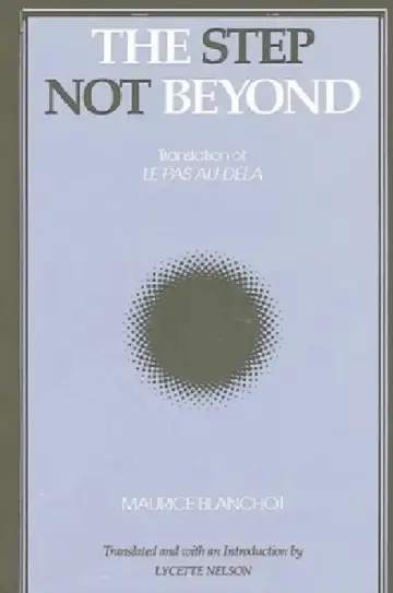 Cover of The Step Not Beyond