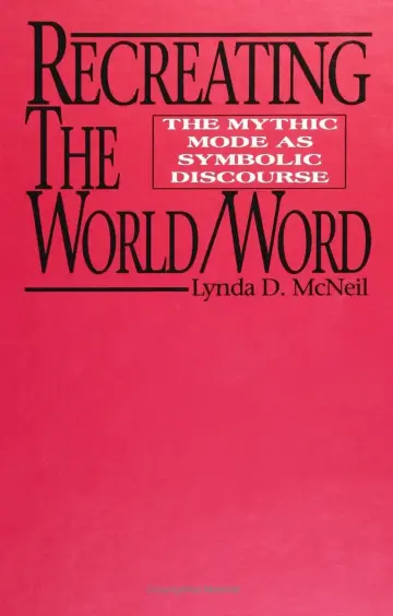 Cover of Recreating the World/Word