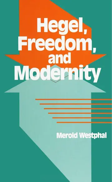 Cover of Hegel, Freedom, and Modernity