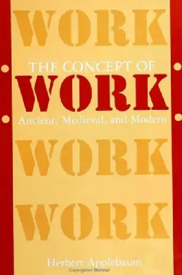 Cover of The Concept of Work