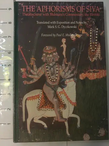 Cover of The Aphorisms of Siva