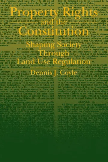 Cover of Property Rights and the Constitution