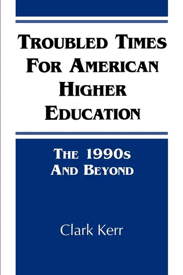 Cover of Troubled Times for American Higher Education