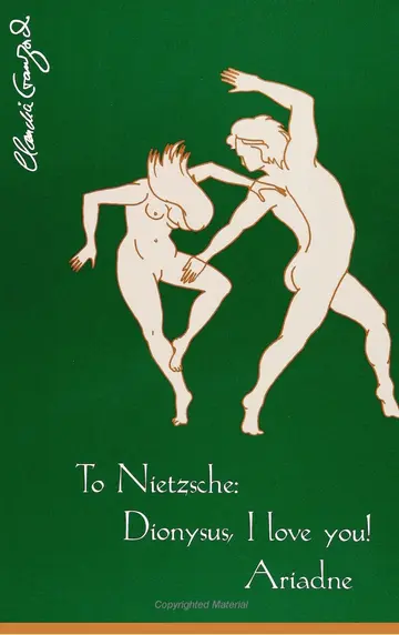 Cover of To Nietzsche