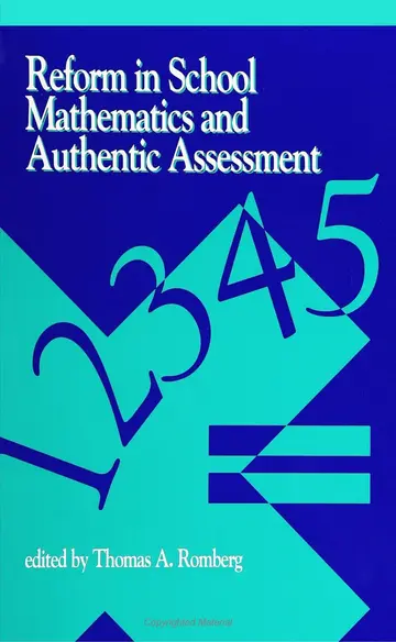 Cover of Reform in School Mathematics and Authentic Assessment
