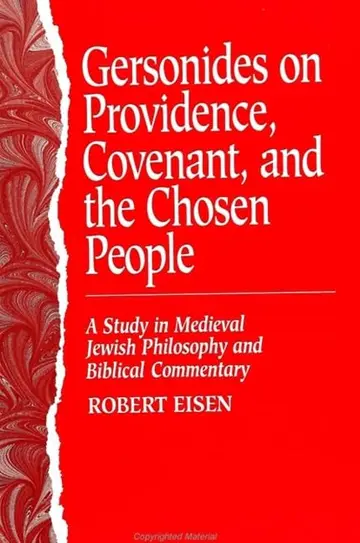 Cover of Gersonides on Providence, Covenant, and the Chosen People